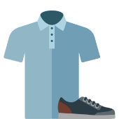 Shirt and Shoes graphic