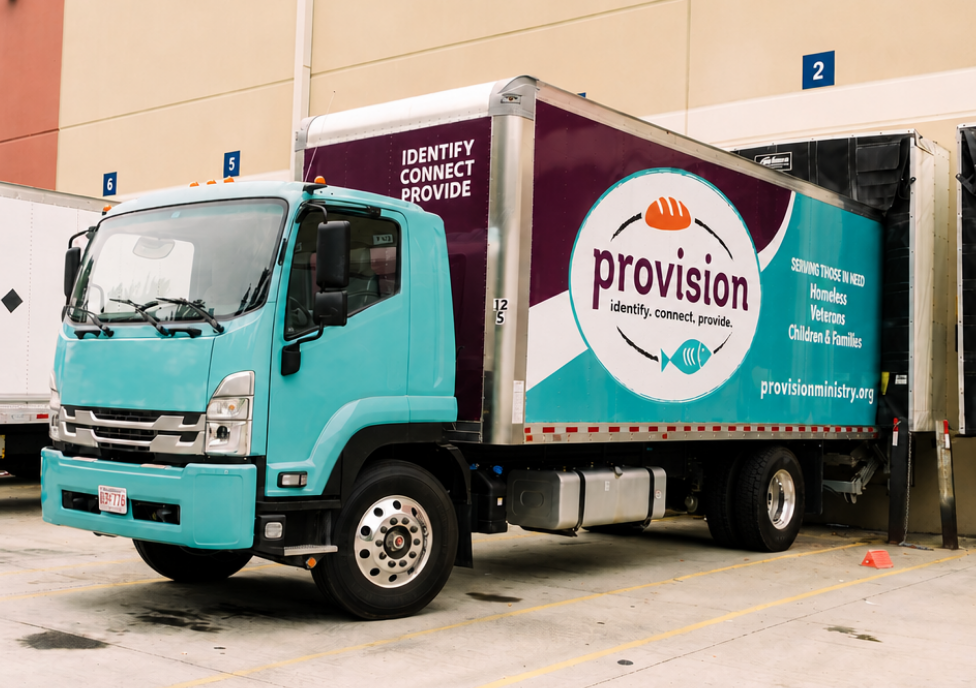 Updated Provision truck logo